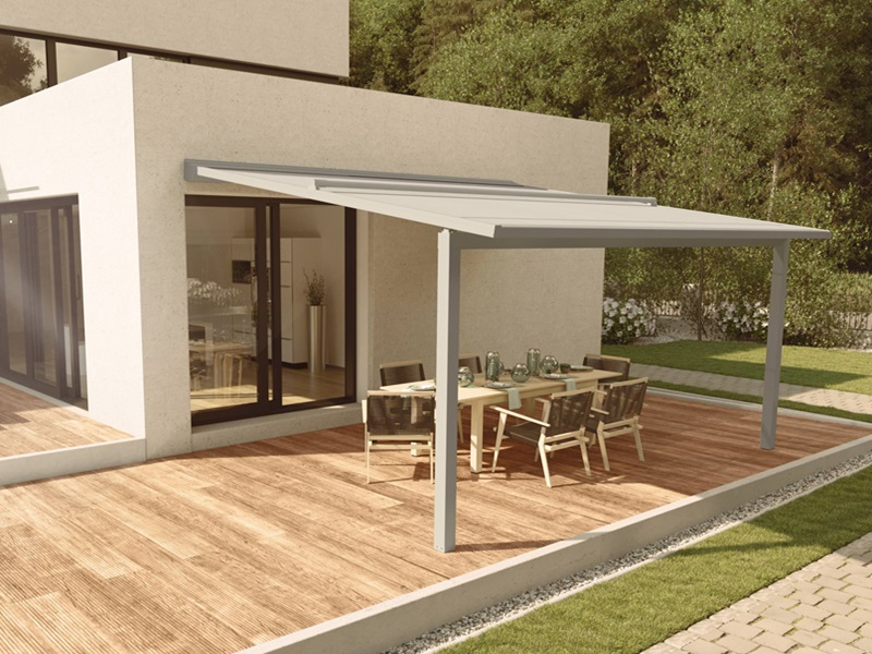 Pergola zonwering van WAREMA, luxe P20 model