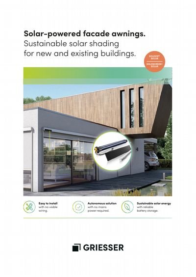 GRIESSER SOLAR SCREEN
