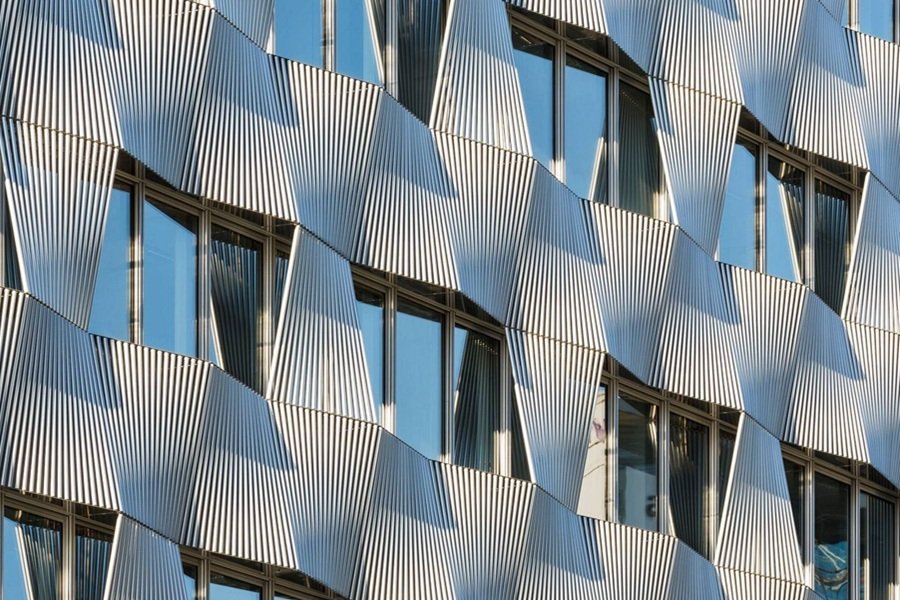 Be one Parijs, solozip screens en mermet doek. BREEAM® excellent